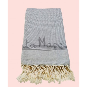 Fouta towel Matted Grey