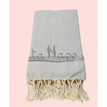 Fouta towel Matted Putty
